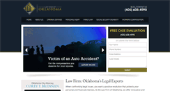 Desktop Screenshot of lawfirmofoklahoma.com