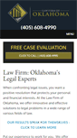 Mobile Screenshot of lawfirmofoklahoma.com